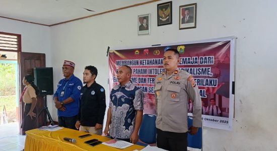 Gelar Sosialisasi, SMPN 12 Satar Mese Gandeng DENSUS 88