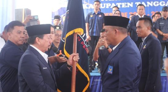 Kembali Pimpin Partai NasDem Tanggamus, Kurnain Targetkan Kursi di Pemilu 2029 Mendatang Dua Kali lipat