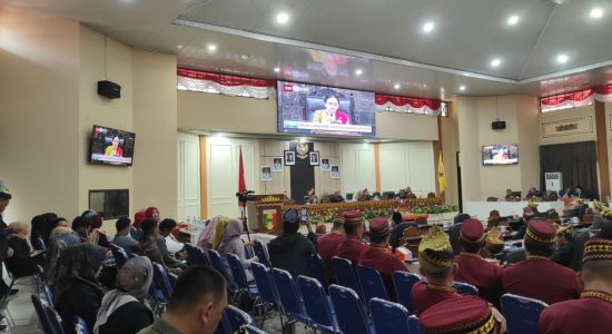 Memperingati HUT Ke 80 Kemerdekaan RI, DPRD Kabupaten Tanggamus Menggelar Sidang Paripurna Istimewa
