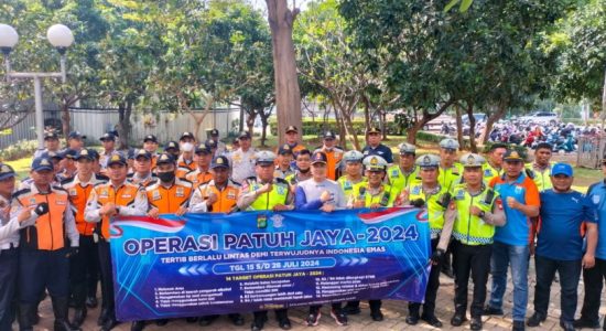 Satlantas Polres Metro Jakarta Barat Sosialisasikan Operasi Patuh Jaya 2024 kepada Personel SudinHub