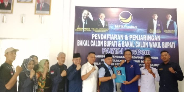 Pleno Bakal calon bupati dan wakil Bupati kabupaten Tanggamus 